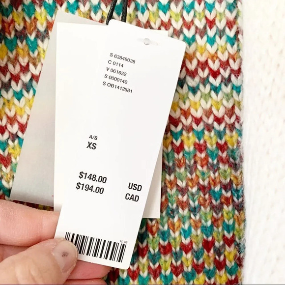 BDG Urban Outfitters Kolbie Open Front House Print Cozy Comfy XS New‎ $148 - Picture 9 of 14